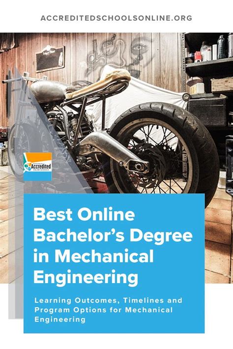 Best Bachelors In Mechanical Engineering Accredited Schools Online