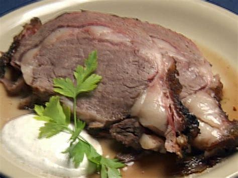 Prime rib is a tender, well marbled cut from the rib section. Smoked Prime Rib with Horseradish Cream Recipe | Robert Irvine | Food Network