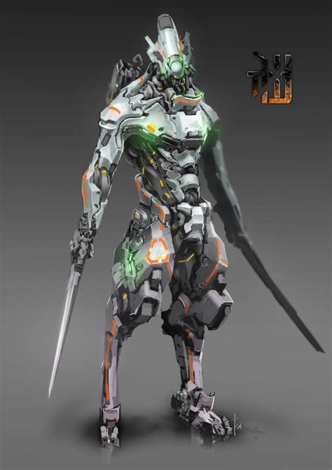 How To 3d Model A Cyberpunk Robot In 2020 Robot Concept Art Cyberpunk
