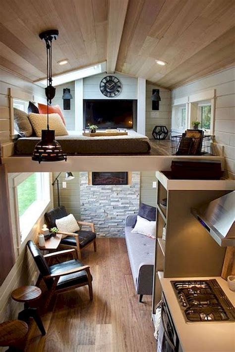 Awesome 55 Tiny House Living Room Decor Ideas