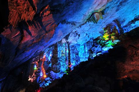 Reed Flute Cave Guilin Guangxi China Reed Flute Cave Is Flickr