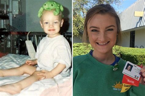 This 24 Year Old Who Survived Cancer Twice Is Now A Nurse At The
