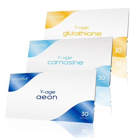 Lifewave Y Age Set Aeon Carnosine Glutathione Patches Free Express