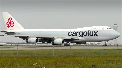 Ex Cathay Pacific Cargolux Boeing 747 400f Takeoff From Calgary