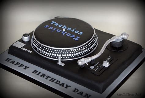 Record Player Birthday Cakes Technics Turntable Cake Food And Drinks