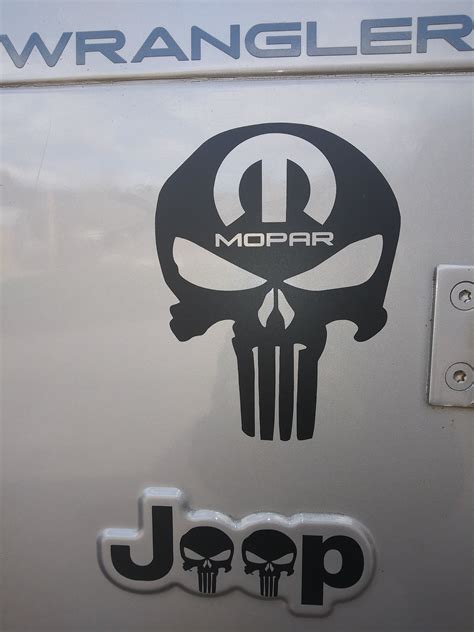 Dodge Punisher Skull Mopar Jeep S Decal Sticker Dodge Decal Sticker