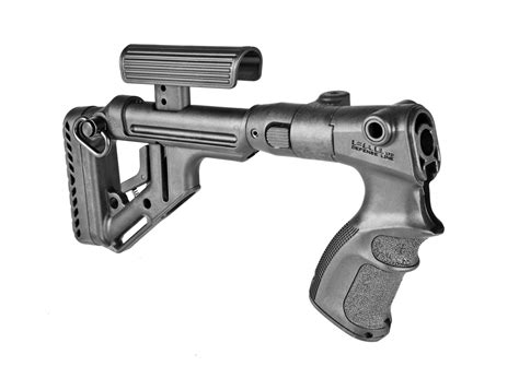 Tactical Folding Buttstock W Cheek Piece For Remington 870mossberg 500