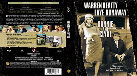 Bonnie And Clyde Movie Blu Ray Scanned Covers Bonnie And Clyde