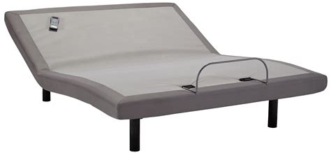 Our 14 inch memory foam king mattress fit perfect and the operation of the head and foot function. Gray Queen Adjustable Bed from Ashley | Coleman Furniture