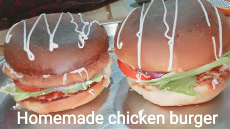 But actually, today's recipe is more about the chicken burger pattie itself, so feel free to go wild with other burger toppings. Chicken burger recipe Indian। chicken burger recipe। - YouTube