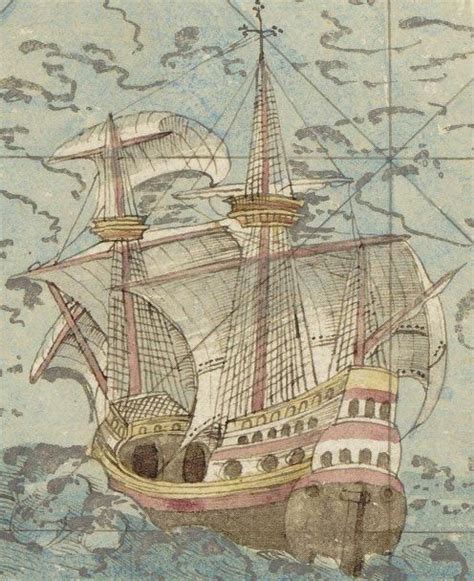 French Galleon 1555 In 2021 Galleon Sailing Ships Sailing