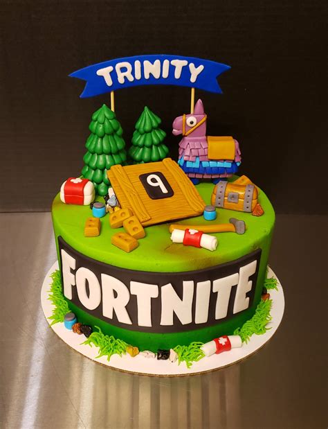 Fortnite Birthday Cake Cakedecorating