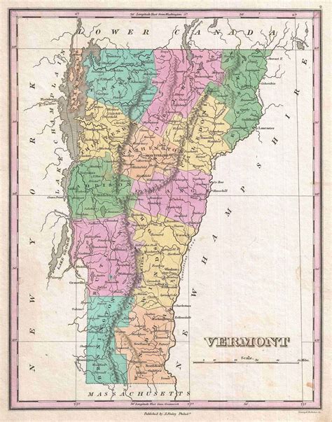 History And Facts Of Vermont Counties My Counties
