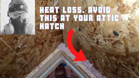 How To Insulate Your Attic Hatch Loft Entrance In 2020 Youtube