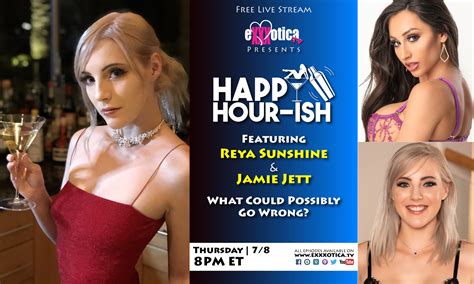 Jamie Jett Guests On Thursdays Exxxotica Tv ‘happy Hour Ish Show Emmreport