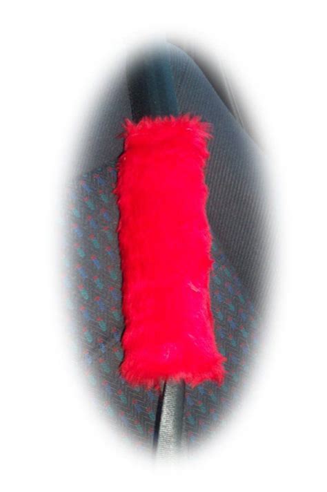 Buy fashionable faux fur seat at competitive prices from certified suppliers and manufacturers. Red fuzzy faux fur shoulder strap pad single | Faux fur ...