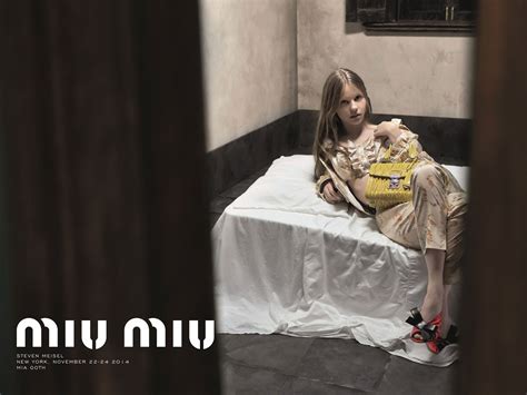 Miu Miu Defends Ad Banned For Sexualising Young Looking Model The