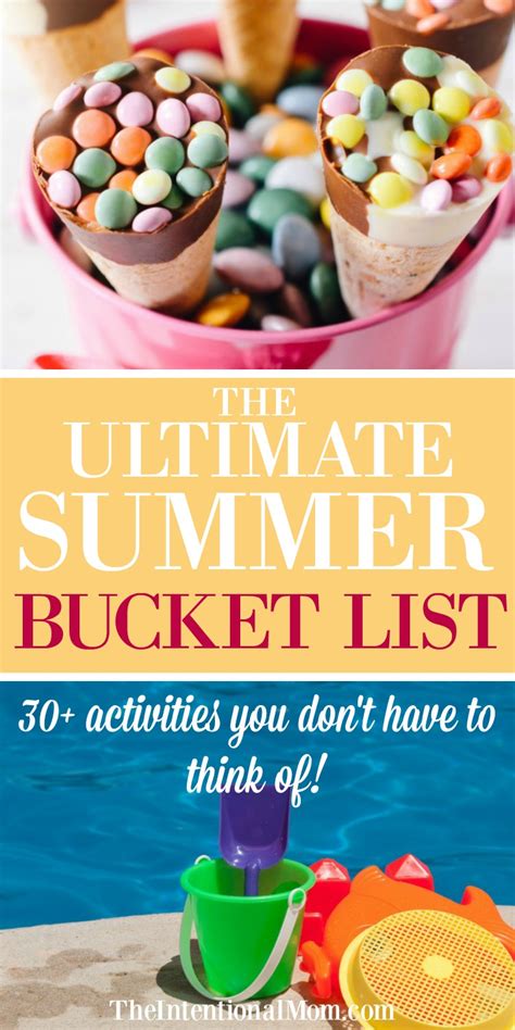 Ultimate Summer Bucket List 30 Activities You Dont Have To Think Of
