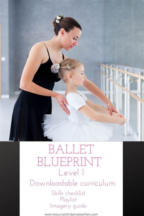 Ballet Blueprint Level 1 Resources For Dance Teachers Ballet