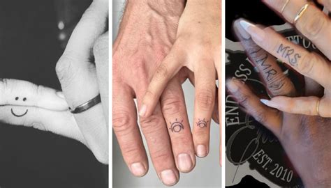 matching finger tattoos for couples she so healthy