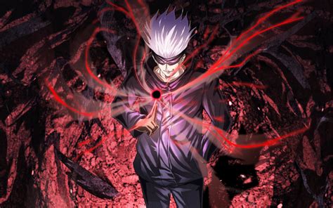 Download Wallpaper 1280x800 Satoru Gojo Jujutsu Kaise Anime Full Hd