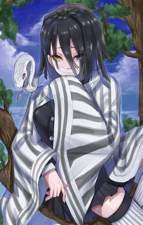 Ps заметки из твиттера @ninja: Obanai Iguro in 2020 | Anime demon, Slayer anime, Anime images