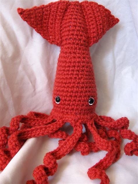 1000 Images About Squid And Octopus Crochet Patterns On