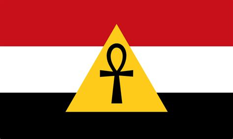 the best of r vexillology — flag of egypt if they still believed in the