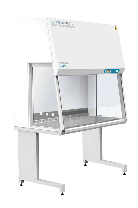 Animal cell culture laboratory set up. LaboGene Scanlaf Mars 1800 Runner class 2 bio safety ...