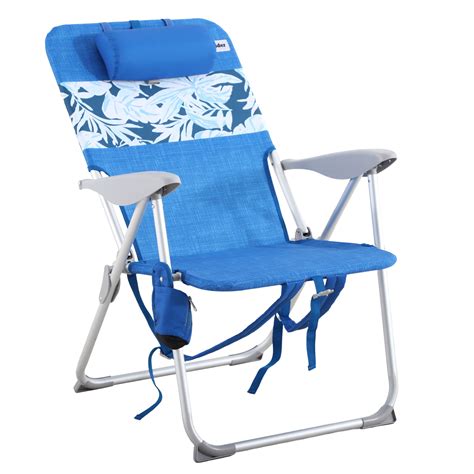 Discount Promotion Buy 👍 Outsider Beach And Camping Chairs Blue Folding Beach Chair 🔥 On Sale In 2021
