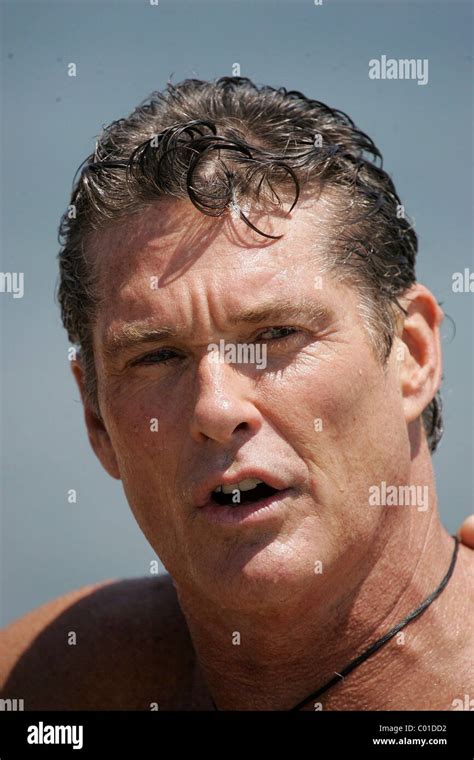 Baywatch Star David Hasselhoff Was Back In The Water Working For His
