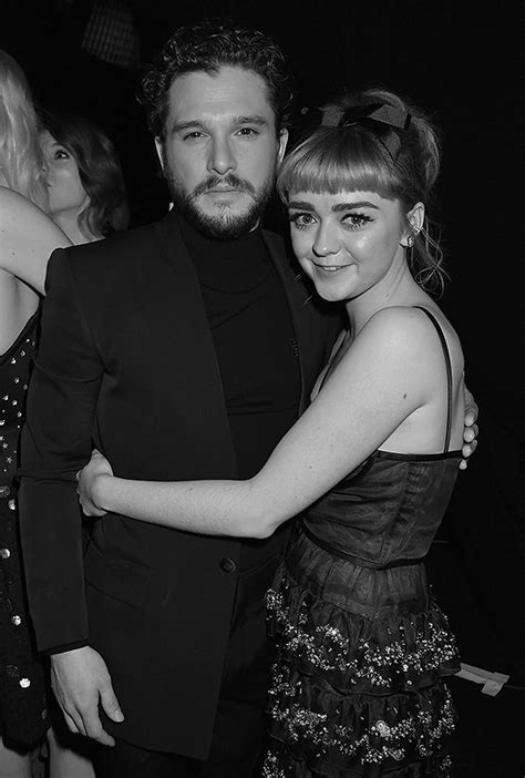 Joanna Lannister Kit Harington And Maisie Williams Attend The ‘game Of
