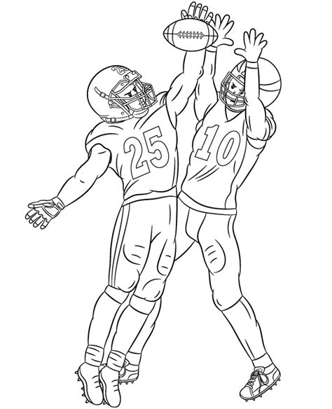 Coloring Page NFL Players Topcoloringpages Net