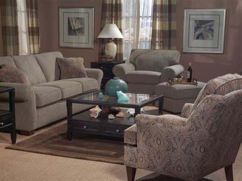 To learn more, please review the product details and customization options sections for each product. Flexsteel Living Room Fabric Three-Cushion Sofa 730531D ...