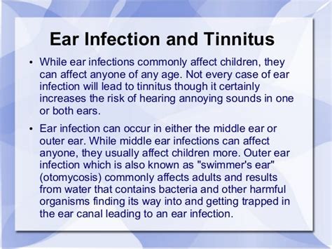 How To Cure Tinnitus Caused By Ear Infection 2 Natural Tinnitus