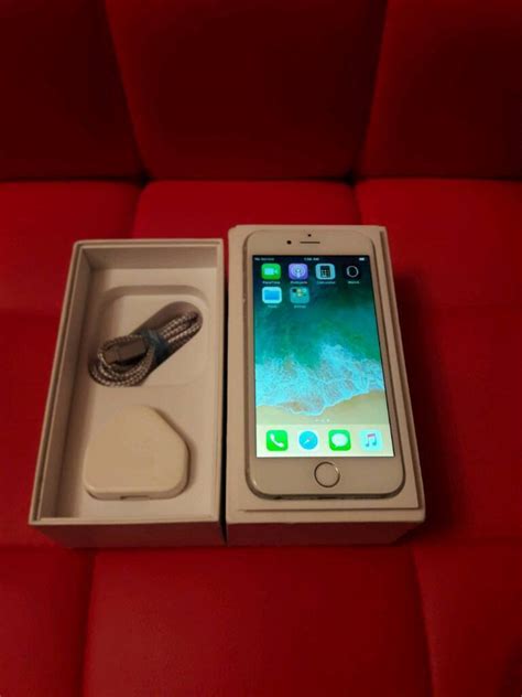 Apple Iphone 6 Silver 16gb Factory Unlocked Box In Redfield