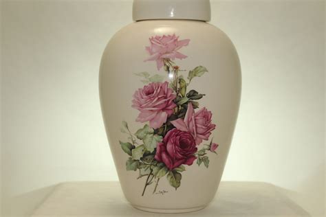Pink Rose Adult Cremation Urn Haus And Garten En6946999