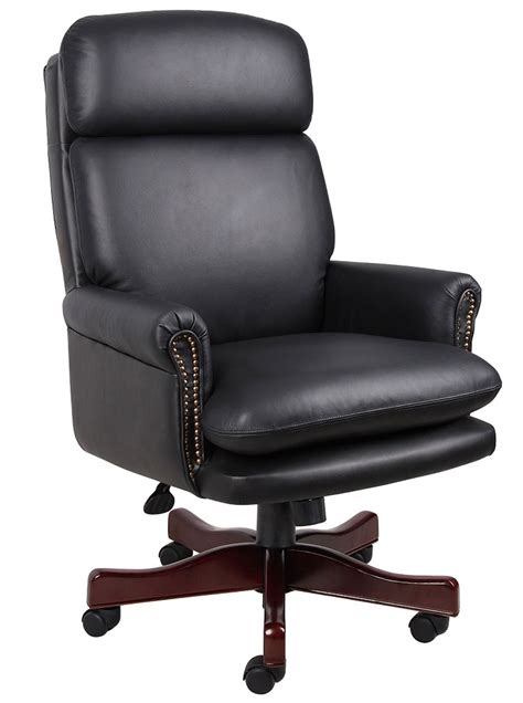 Boss Top Executive Office Chairs With Traditional Pillow 