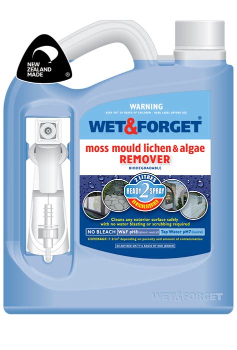 Wet And Forget Moss Mould Remover Moss And Mould Removal Wet And Forget Nz