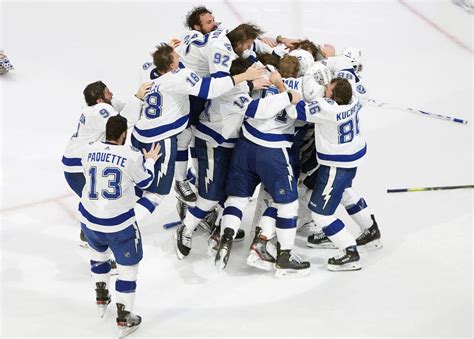 The tampa bay lightning are the 2020 stanley cup champions! Bubble hockey champions: Tampa Bay Lightning win Stanley ...