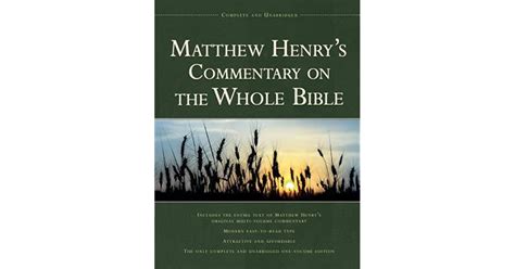 The Life And Work Of Matthew Henry English Theologian And Bible