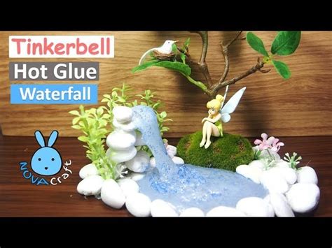 Diy Hot Glue Waterfall Tutorial Easy How To Make Diy Tinkerbell Angel