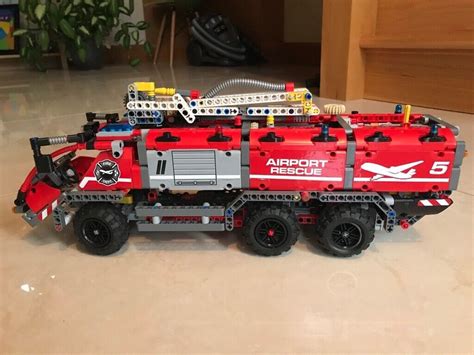 Lego Technic 42068 Airport Rescue Fire Truck In Ahoghill County