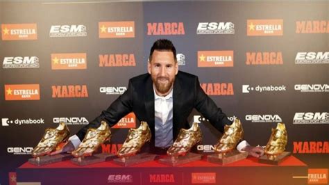 lionel messi wins sixth european golden shoe award ⚽ latestly