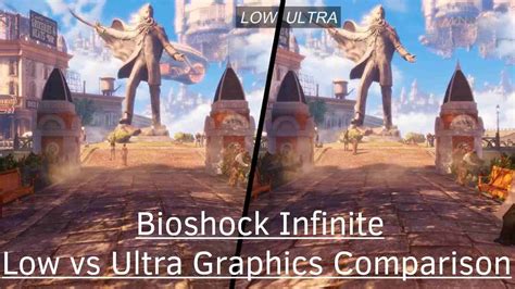 Bioshock Infinite Pc Low Vs Ultra Graphics Comparison Youtube