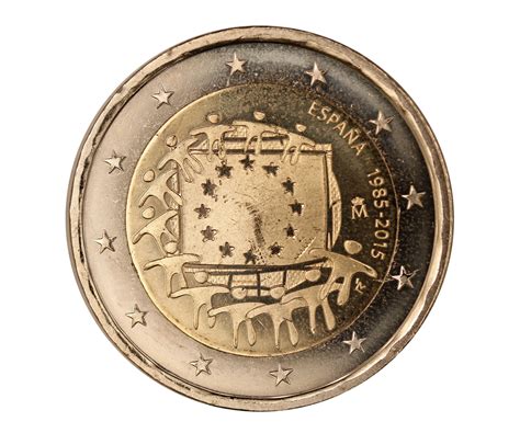Monete Da Collezione Euro 2 Euro Commemorativi 2015 Bandiera