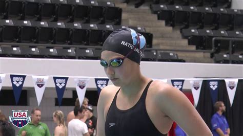 Arena Pro Swim Series At Indianapolis Womens M Back A Final