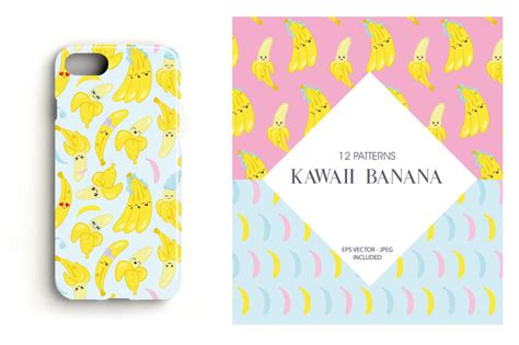 Kawaii Banana By Prettygrafik Design