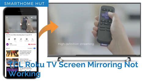 Tcl Roku Tv Screen Mirroring Not Working Fix It Quickly Smarthome Hut