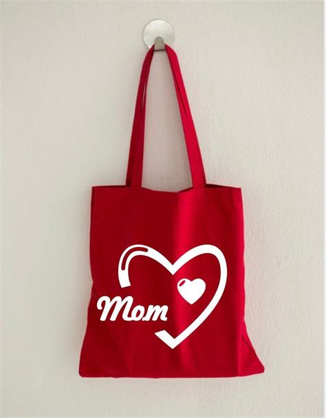 Mum Tote Bag Cotton Tote Bag Canvas Tote Bags Mom T Etsy In 2021 Fashion Tote Bag